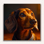 Paint by Numbers - Dachshund of the golden hour