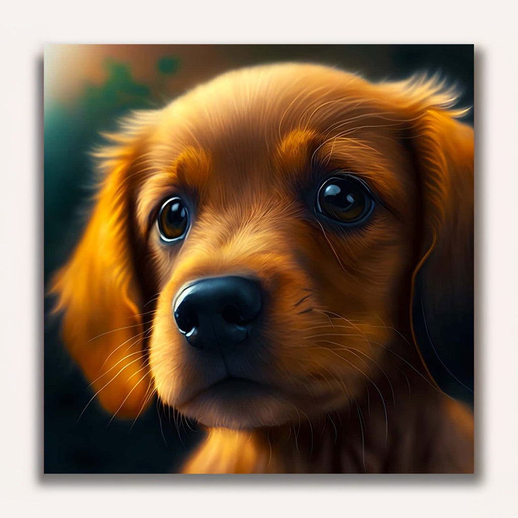 Paint by Numbers - Dachshund puppy cute