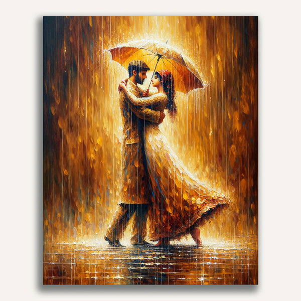 Paint by Numbers - Dancing Rain Couple