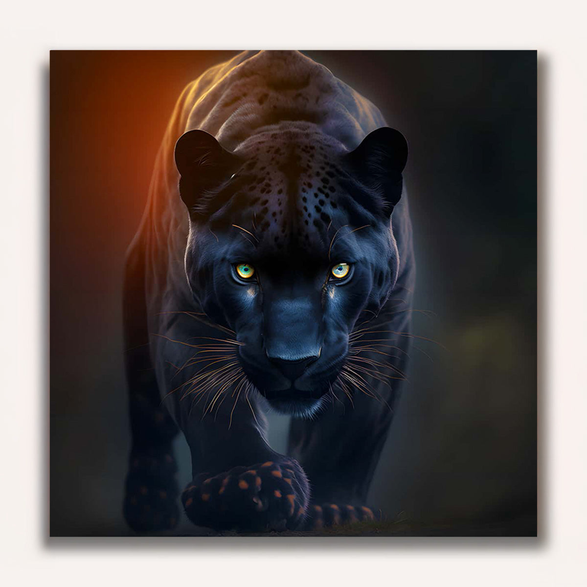 Paint by Numbers - Dangerous panther
