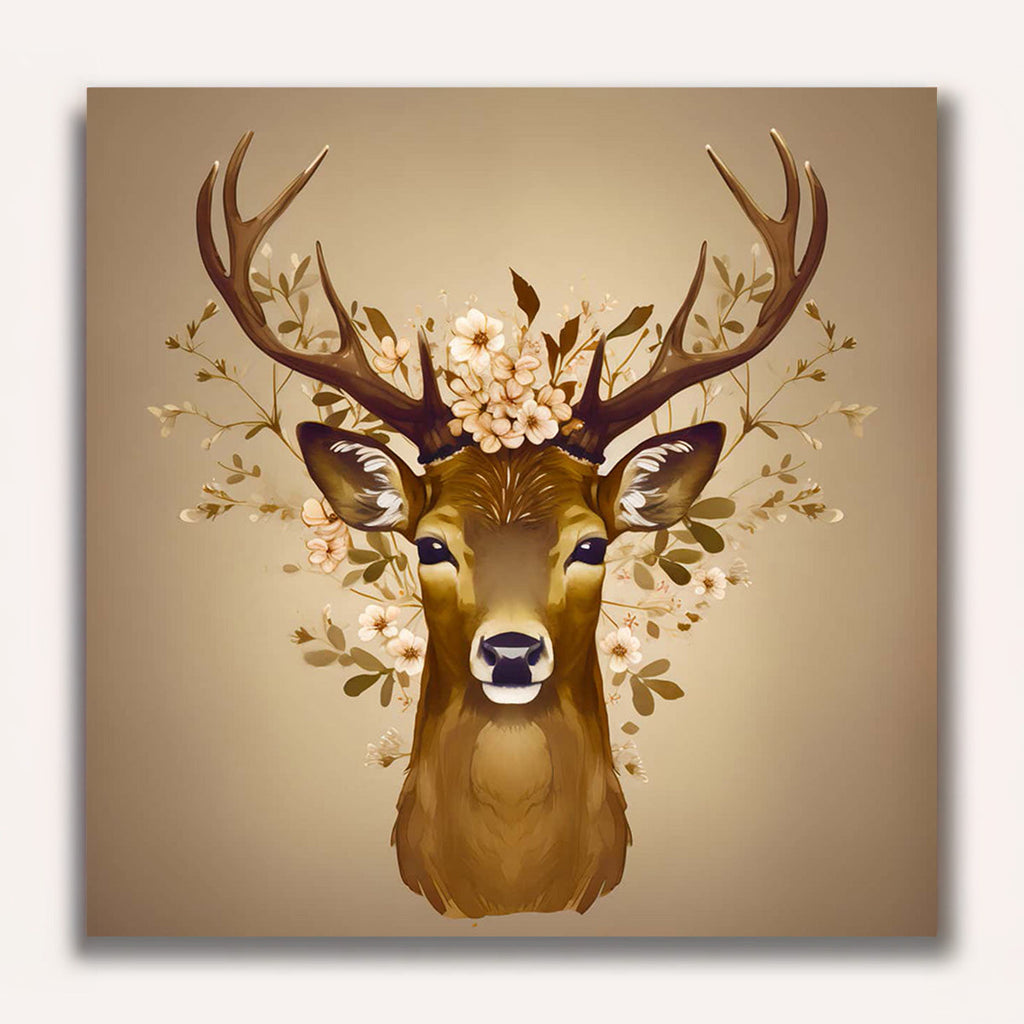 Paint by Numbers - Deer profile