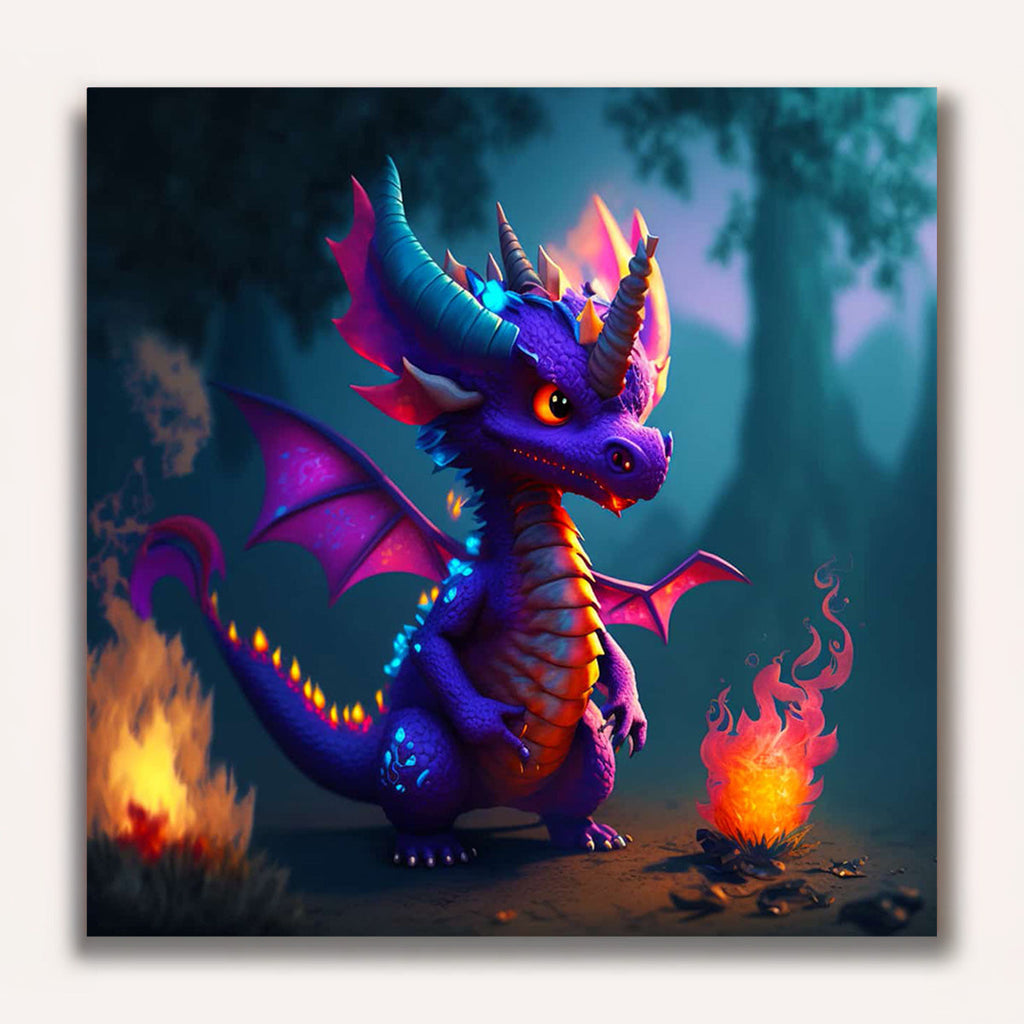 Paint by Numbers - Dragon eye