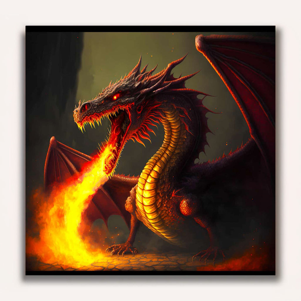 Paint by Numbers - Dragon whispers