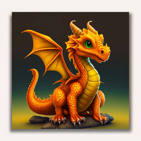 Paint by Numbers - Dragon guardian