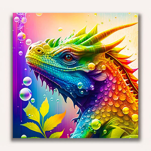 Paint by Numbers - Dragon portrait