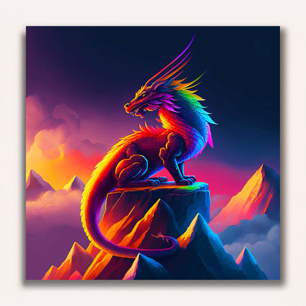 Paint by Numbers - Dragon Warrior