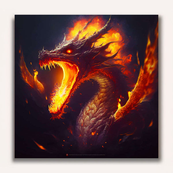 Paint by Numbers - Dragon world