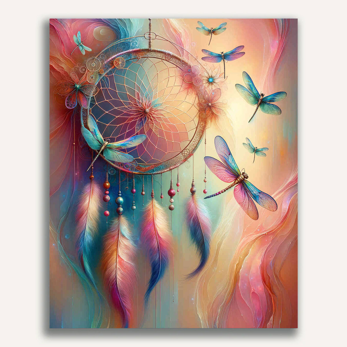 Paint by Numbers - Dragonfly Dream Goblet