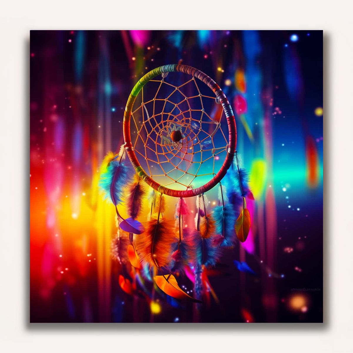 Paint by Numbers - Dream catcher Blurred