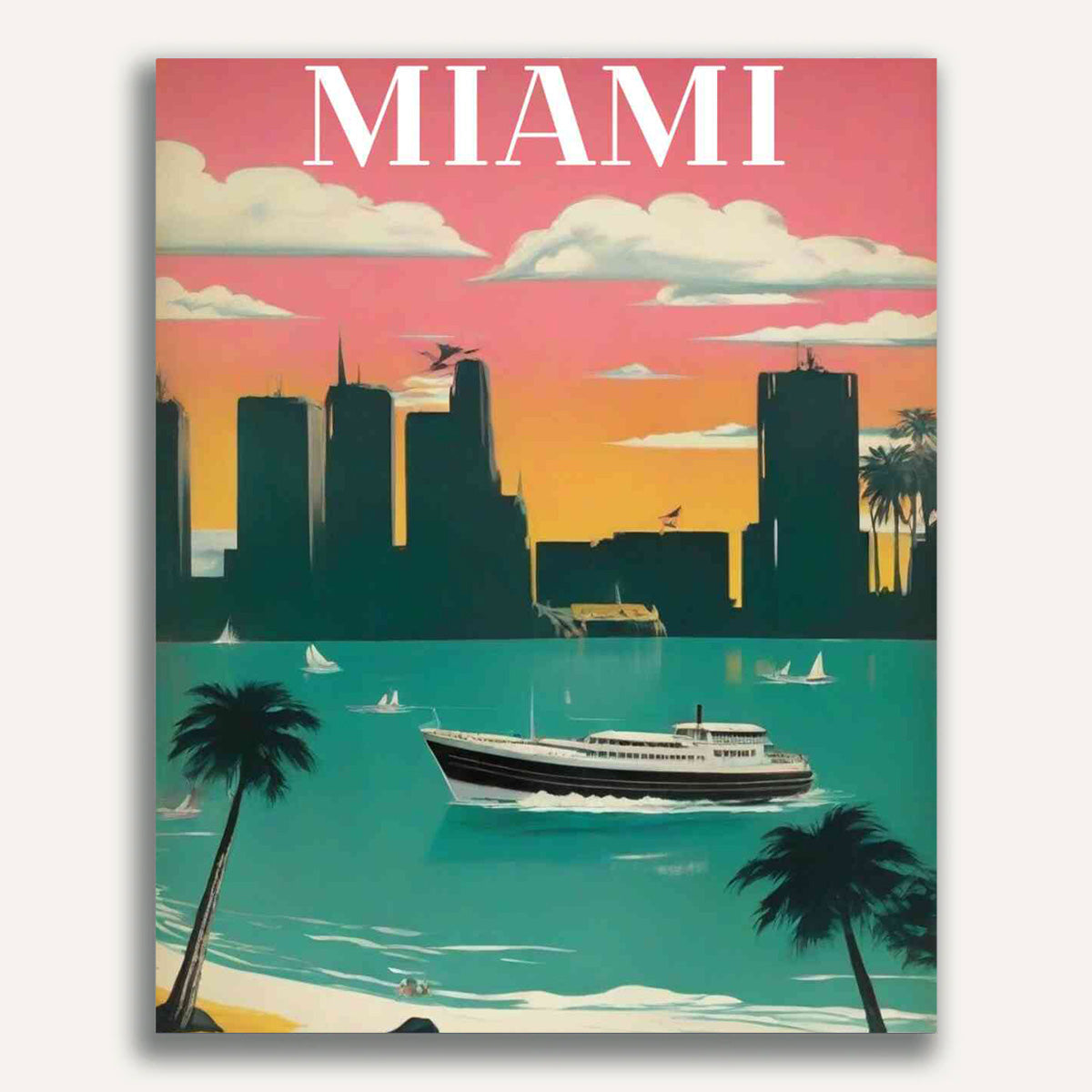 Paint by Numbers - Dream of Miami