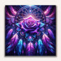 Paint by Numbers - Dream Roses in Purple