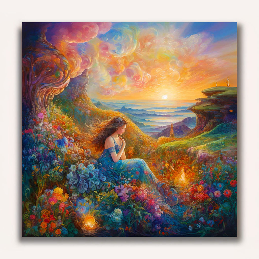 Paint by Numbers - Dreamy beauty in the greenery