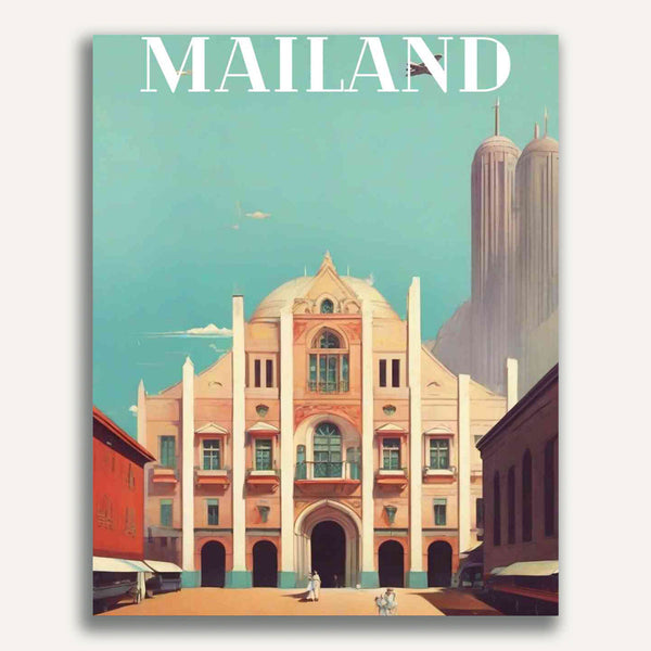 Paint by Numbers - Dreamy times in Milan