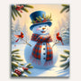 Paint by Numbers - Dressed Snowman