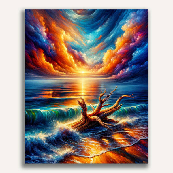Paint by Numbers - Driftwood