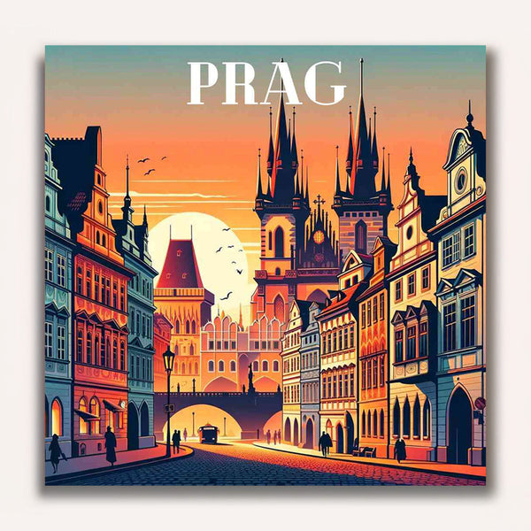 Paint by Numbers - Dusk in Prague