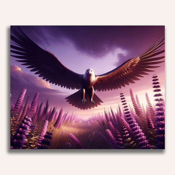 Paint by Numbers - Eagle approaching