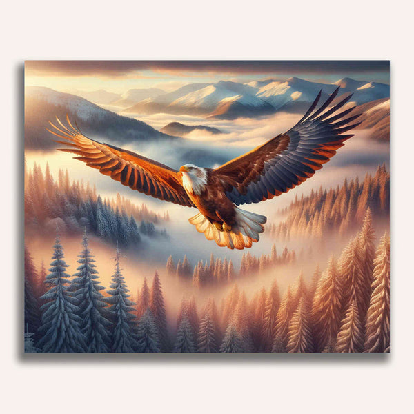 Paint by Numbers - Eagle flight