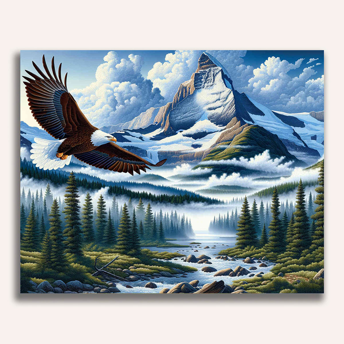 Paint by Numbers - Eagle trip