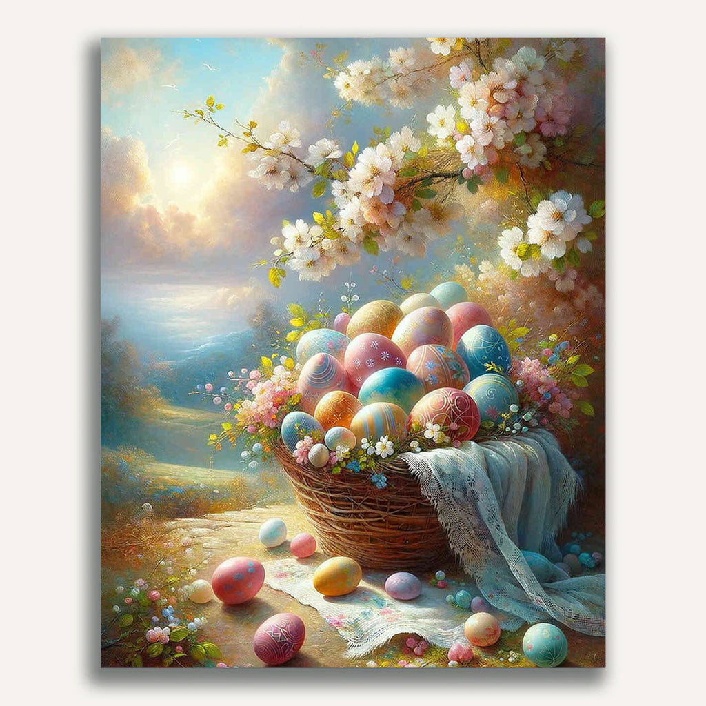Paint by Numbers - Easter blessings