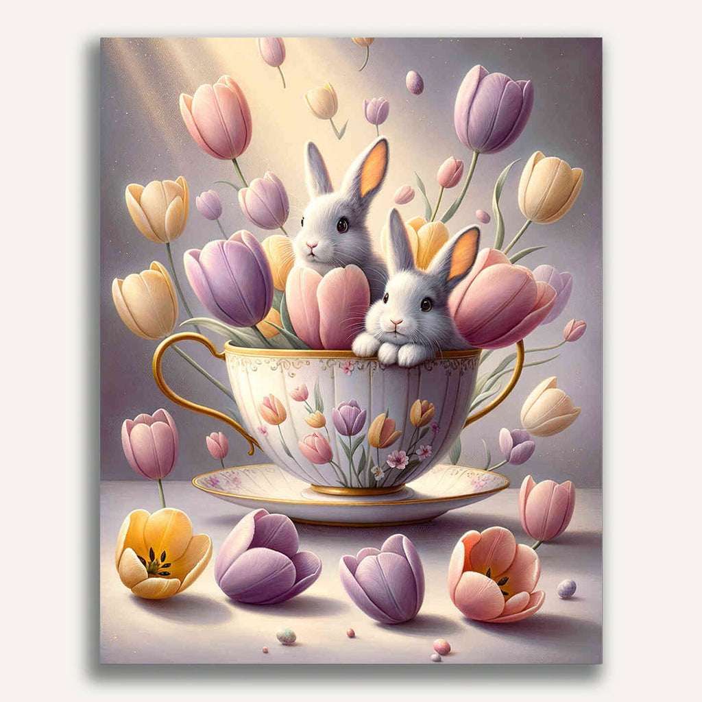 Paint by Numbers - Easter Cups