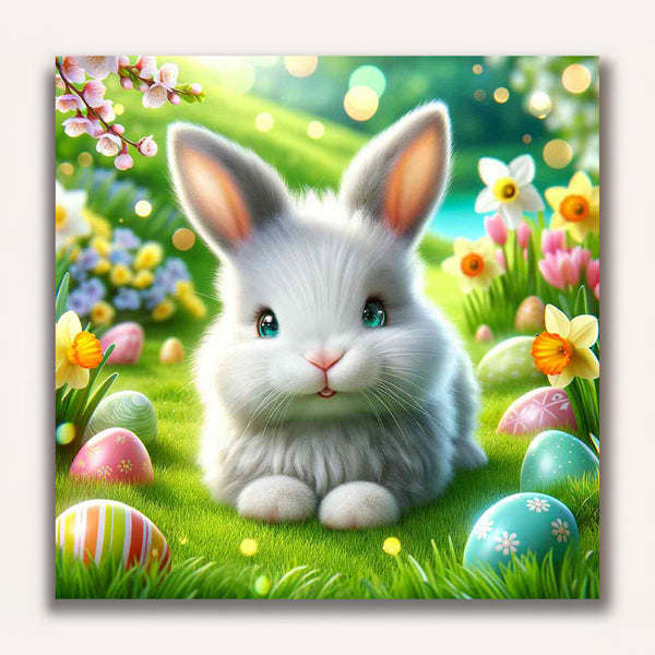 Paint by Numbers - Easter magic in pastel