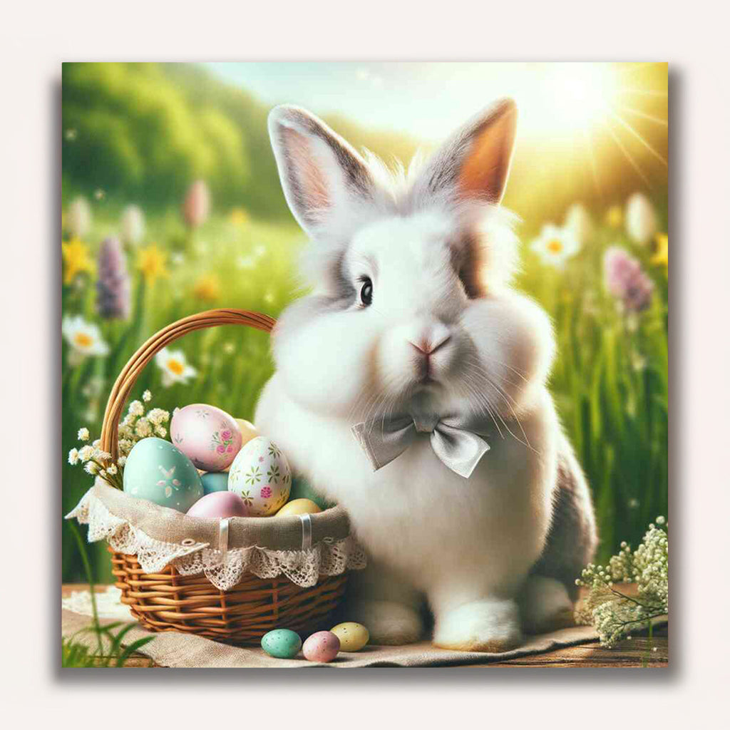 Paint by Numbers - Easter magic in pastel