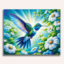 Paint by Numbers - Elegant hummingbird