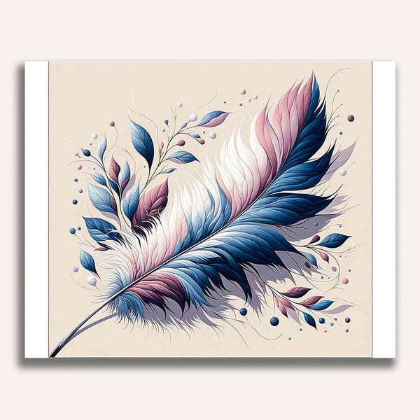 Paint by Numbers - Elegant Feather