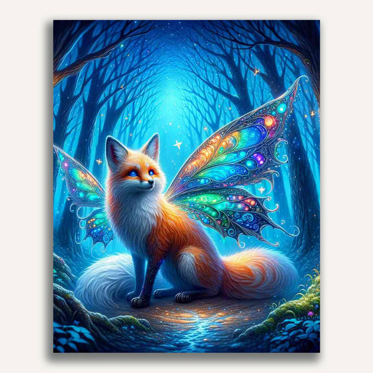 Enchanted Forest Encounter - Paint by Numbers Kit – DIY Paint by Numbers