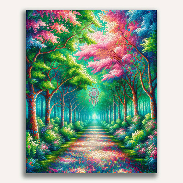 Paint by Numbers - Enchanted Forest Path