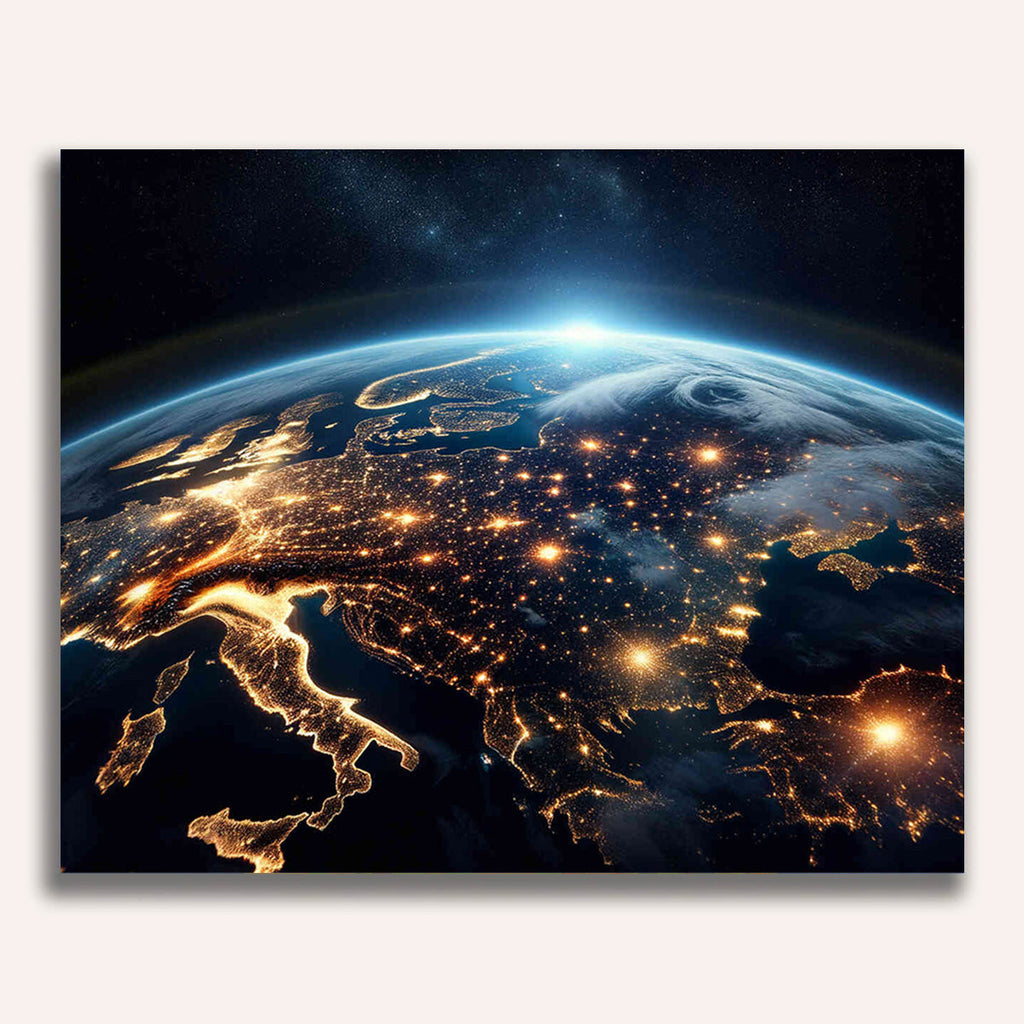 Paint by Numbers - Enlightened Earth