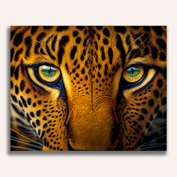 Paint by Numbers - Eyes of the leopard