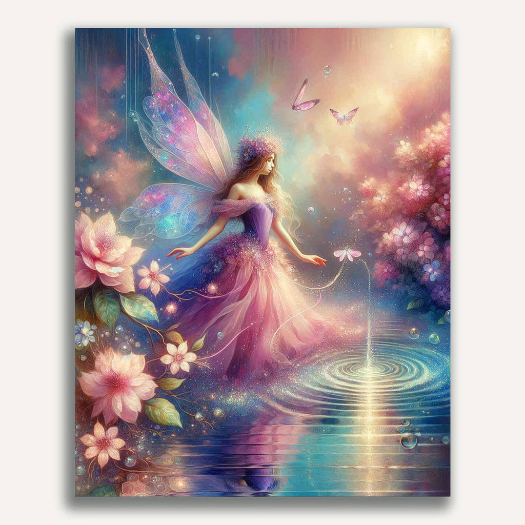 Paint by Numbers - Fairy by the water