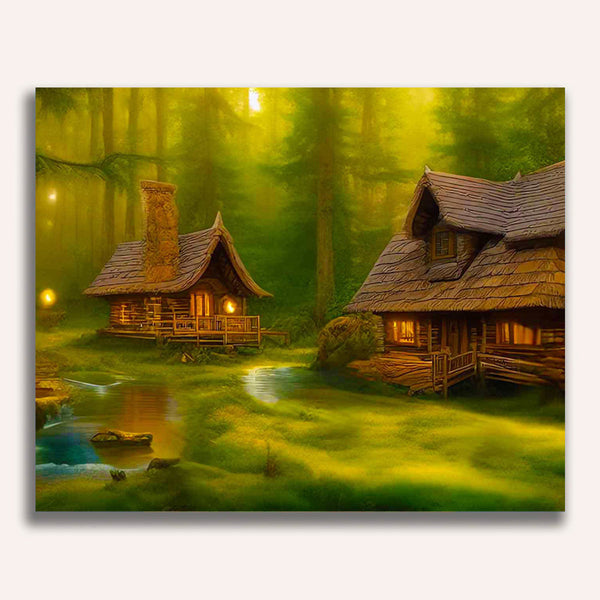 Paint by Numbers - Fairy tale forest