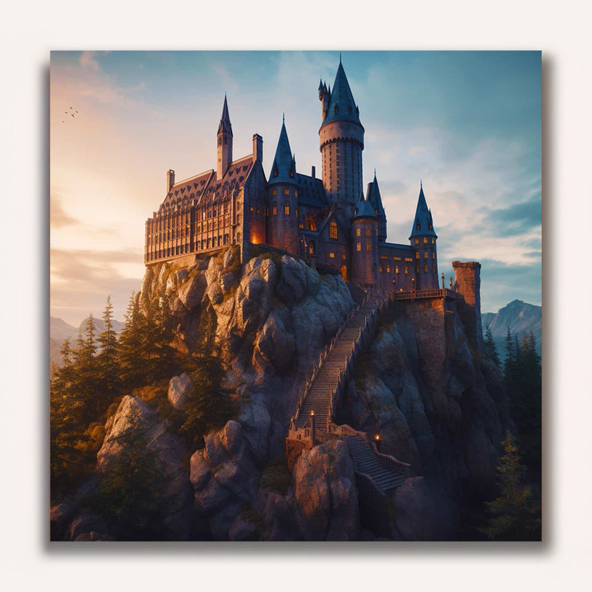 Paint by Numbers - Fanatsy castle