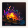 Paint by Numbers - Fire flower at night