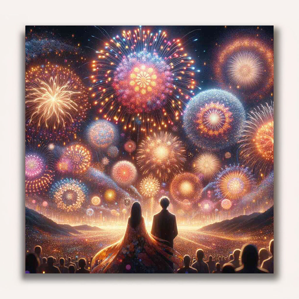 Paint by Numbers - fireworks of emotions