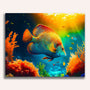 Paint by Numbers - Fish in the sunbeam