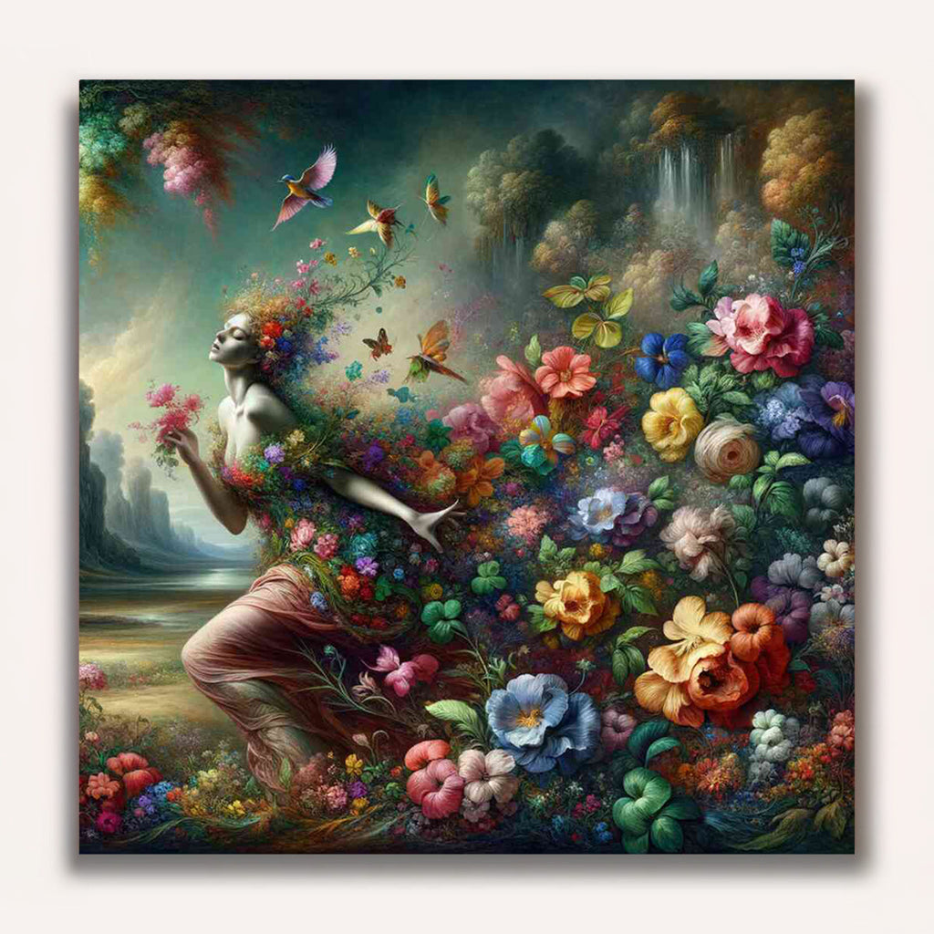 Paint by Numbers - Floral Awakening