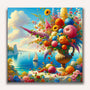 Paint by Numbers - Floral Masterpiece of Peace