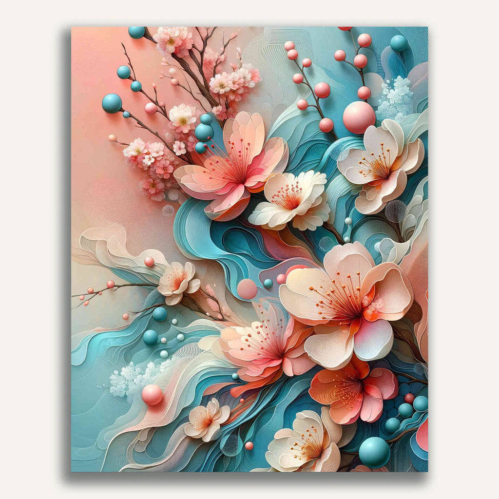 Paint by Numbers - Flowers collection