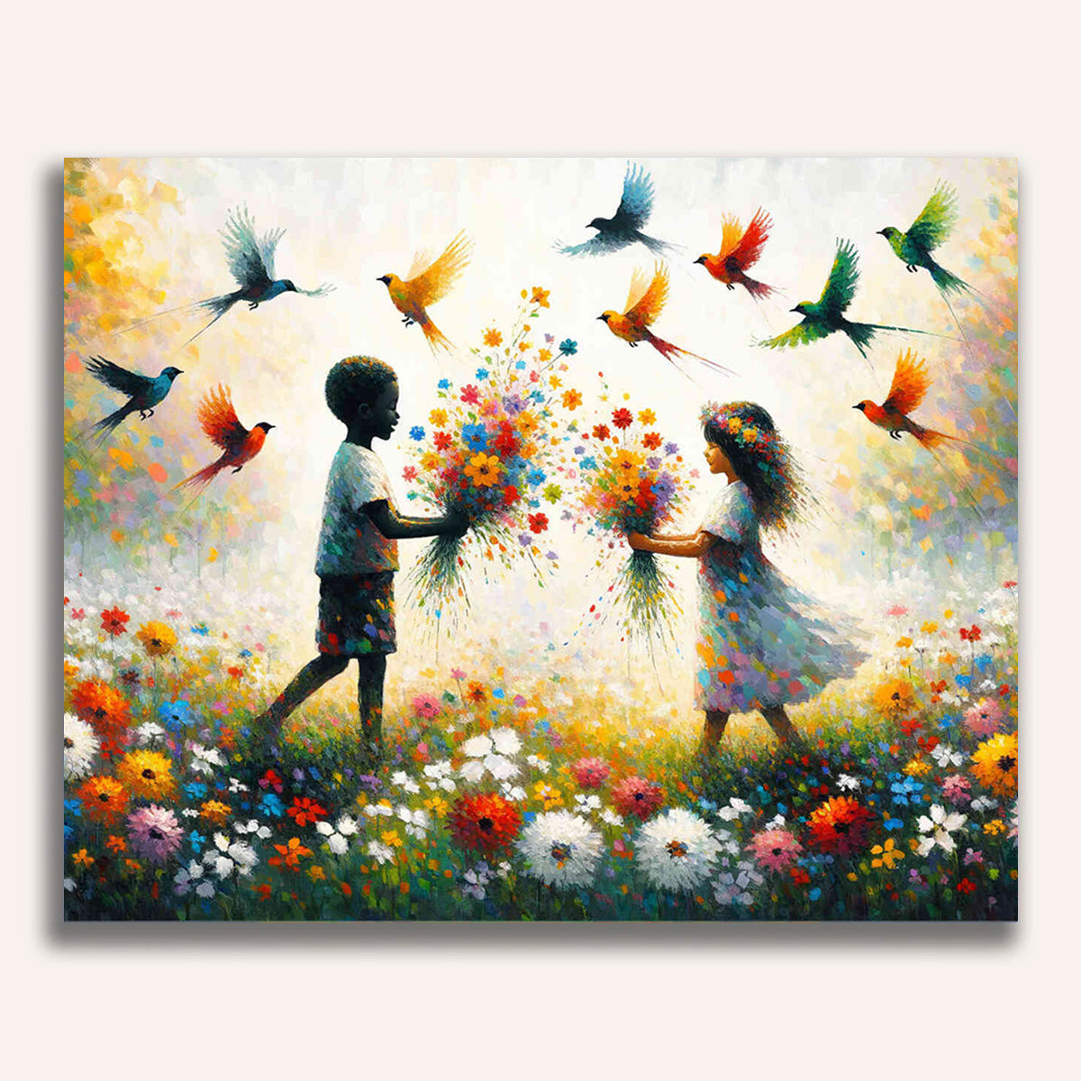 Paint by Numbers - Flower gift