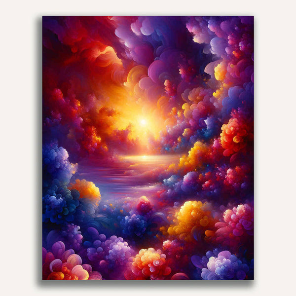 Paint by Numbers - Flower light