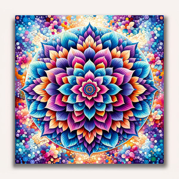 Paint by Numbers - Flower Mandala