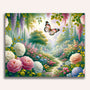 Paint by Numbers - Flower Tendril with Butterfly