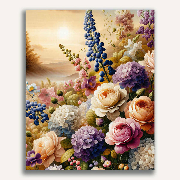 Paint by Numbers - Flowers blossoms