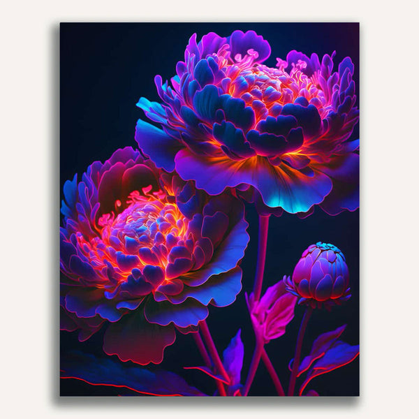Paint by Numbers - Flowers radiant