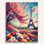 Paint by Numbers - Flowery Egg Tower Paris