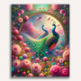 Paint by Numbers - Flowery Garden Peacock